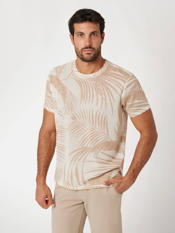 GUESS Camiseta Con Estampado Integral