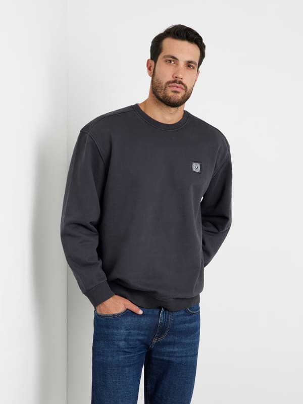 Guess Small Logo Patch Sweatshirt