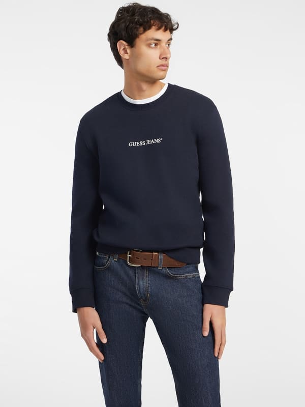 GUESS Slim Embroidered Sweatshirt