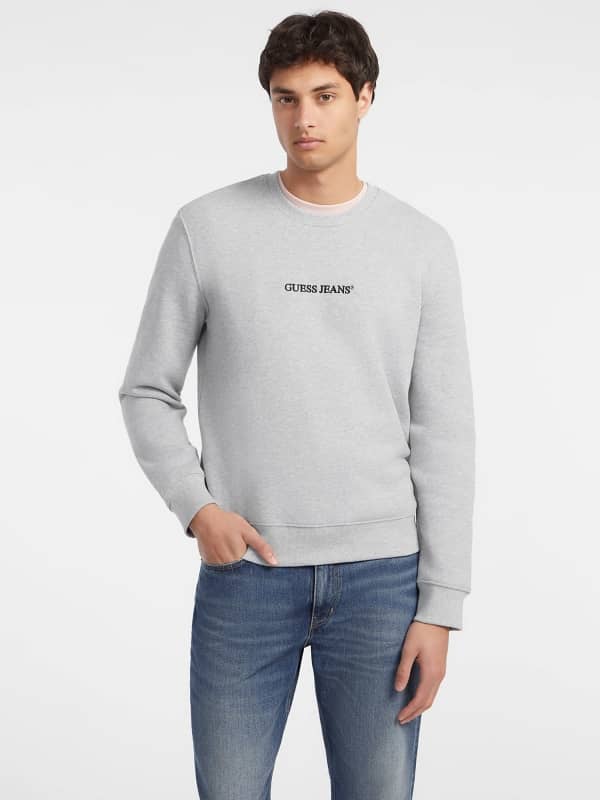 GUESS Slim Embroidered Sweatshirt
