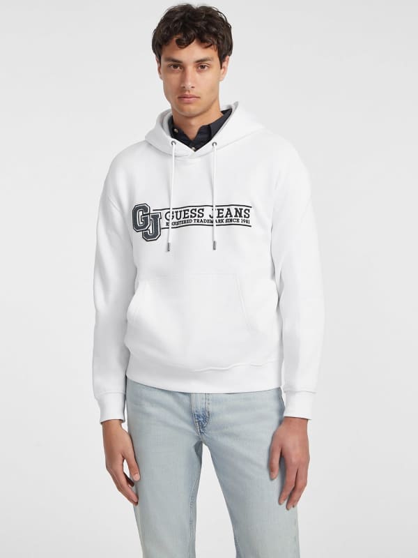 GUESS Sudadera Con Capucha Y Parche Logotipo