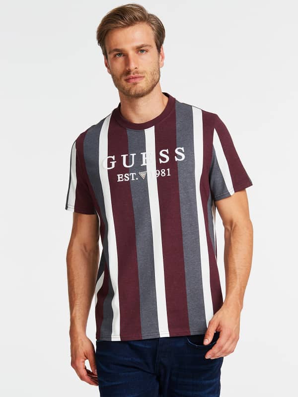 guess motif t shirt