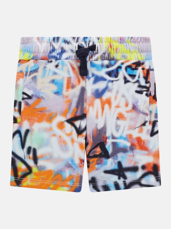 GUESS Active Shorts Allover-Print