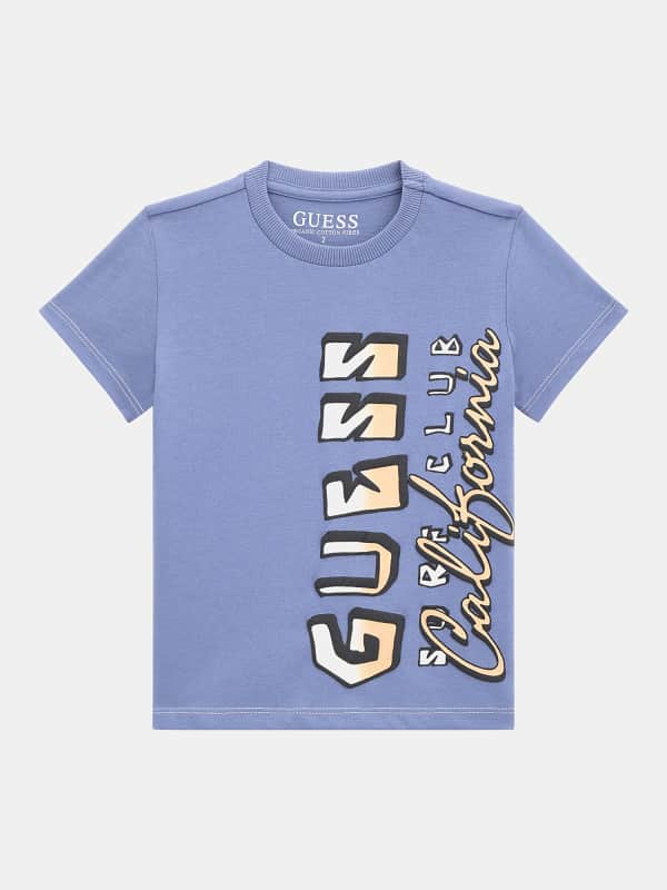 GUESS T-Shirt Met Logo Voorkant