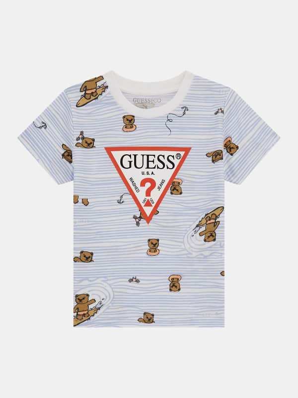 GUESS T-Shirt Allover-Print