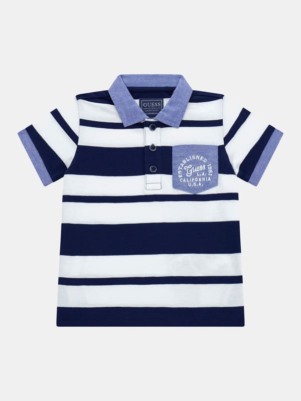 GUESS Gestreiftes Poloshirt