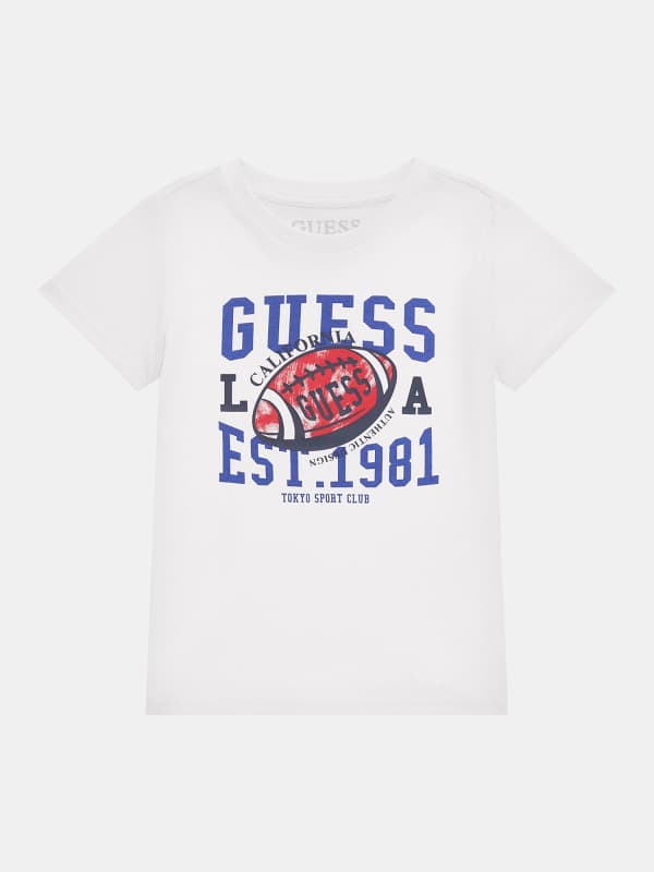 GUESS T-Shirt Met Print Voorkant