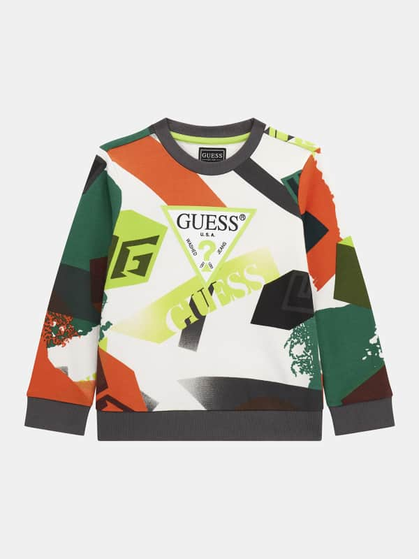 Guess All Over Print Sweatshirt