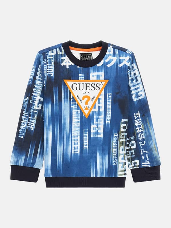 GUESS Sudadera Estampado Integral