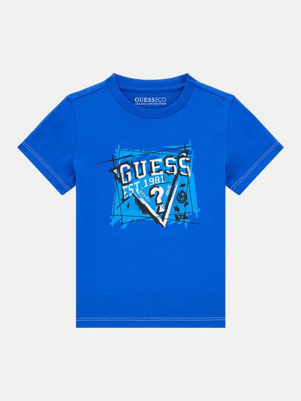 GUESS Camiseta Con Estampado Logotipo Frontal