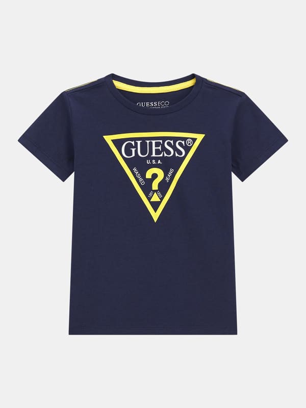 GUESS T-Shirt Logo Triangle