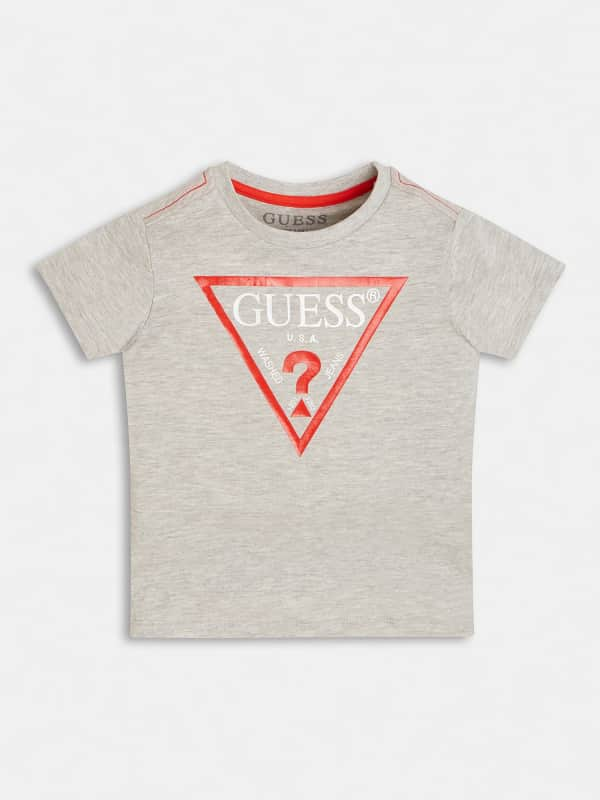 GUESS T-Shirt Logo Triangle