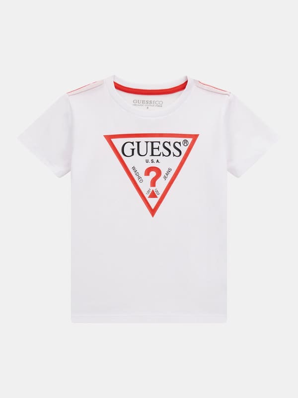 GUESS T-Shirt Logo Triangle