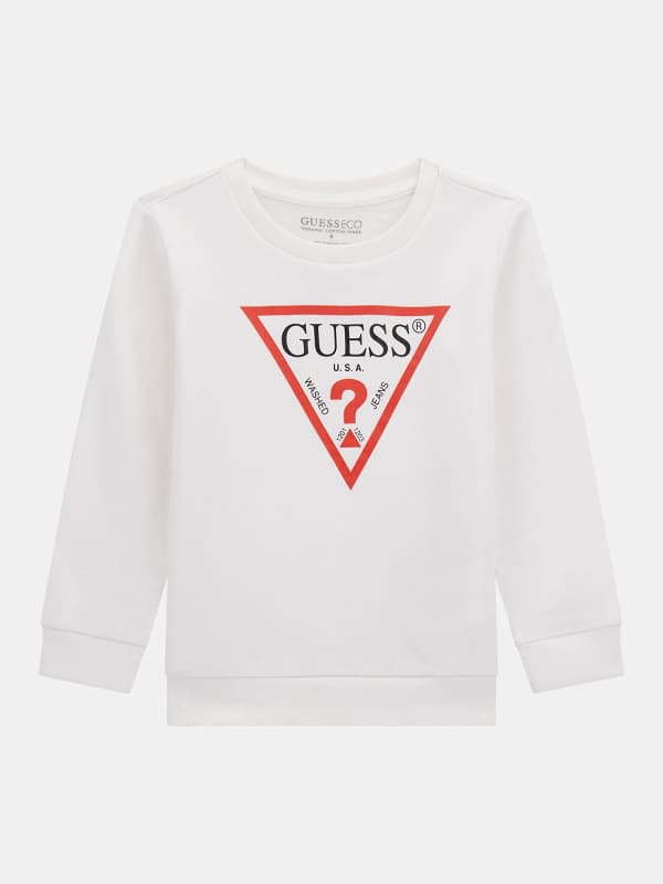 GUESS Sudadera Triángulo Logo