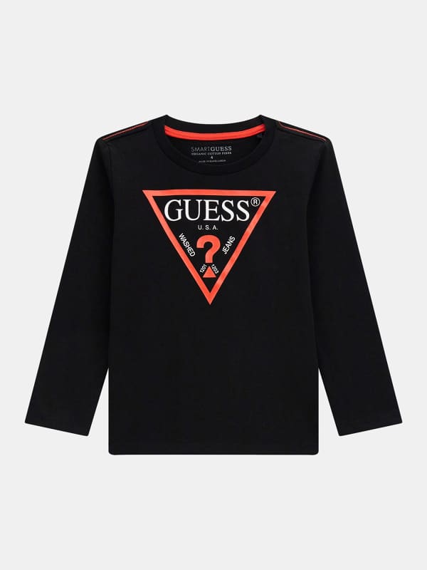 GUESS Camiseta Con Triángulo Logo