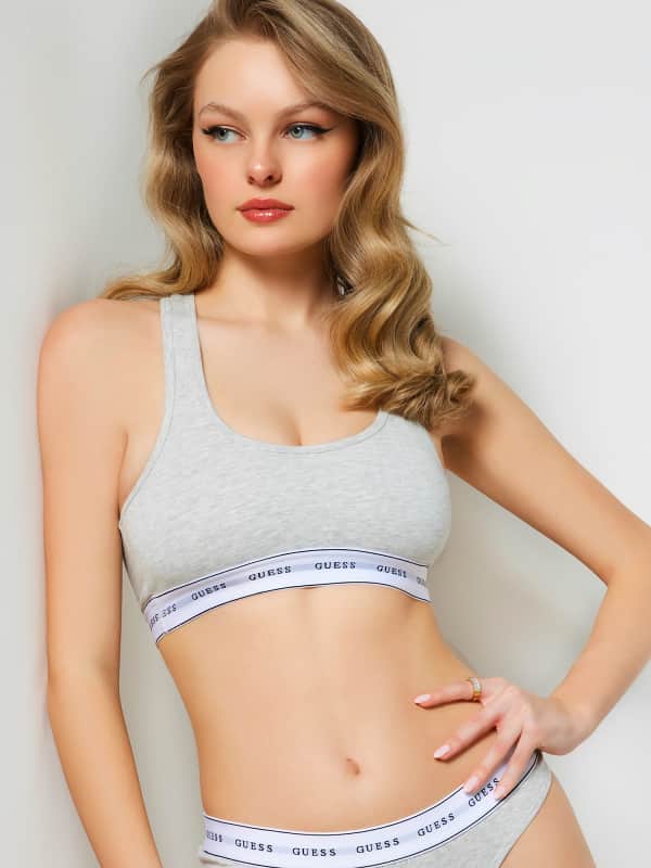 Guess Bralette With Logo Band