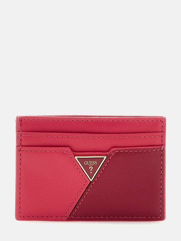 Guess Triangle Logo Credit Card Holder