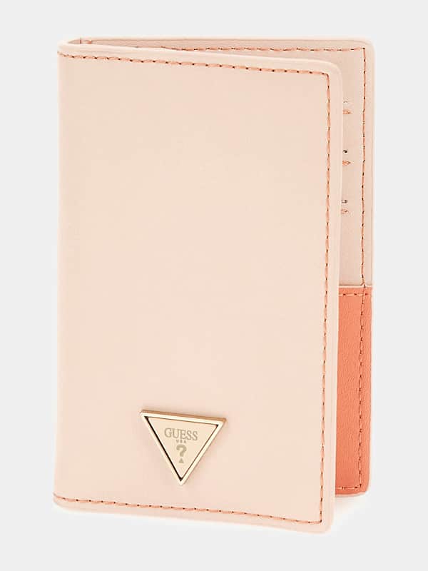 Guess Triangle Logo Credit Card Holder
