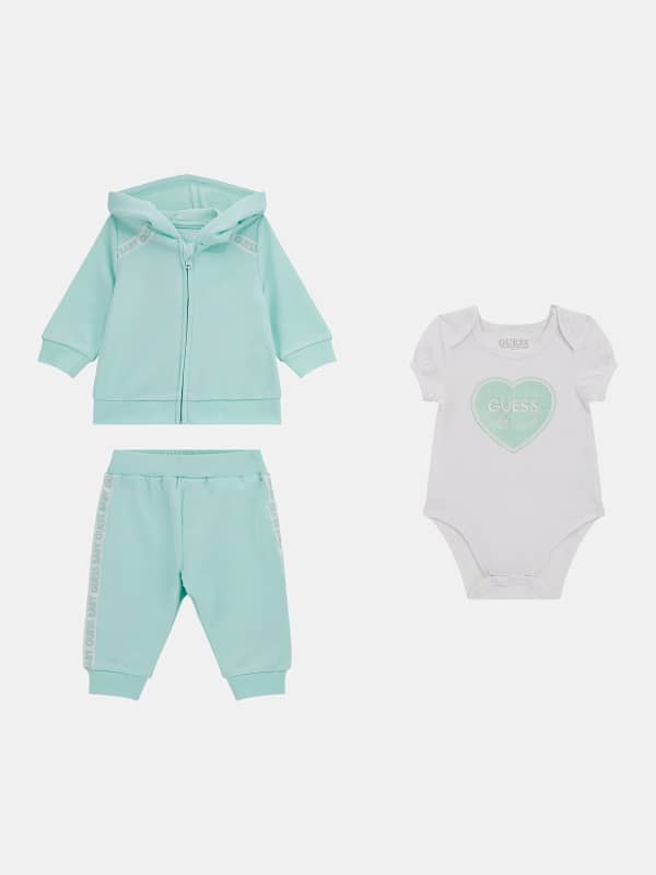 Guess Kids Hoodie, Pant And Body Set