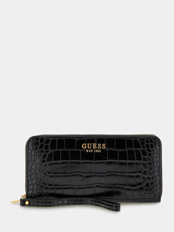 GUESS Maxi Portefeuille Laurel Croco