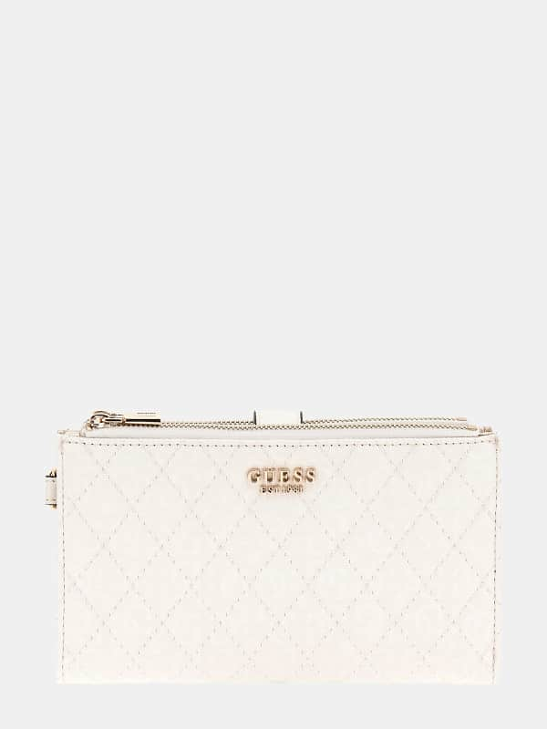 GUESS Portemonnaie Organizer Yarmilla 4G-Logo Lackoptik