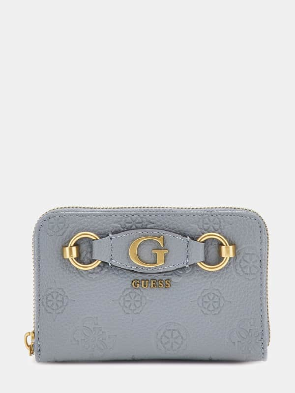 GUESS Portefeuille Izzy Pivoine Porte-Monnaie