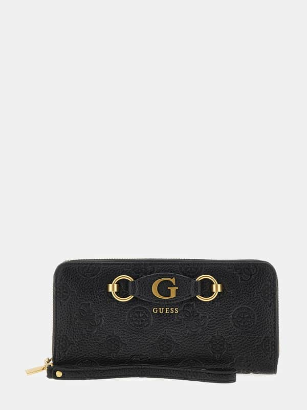 GUESS Maxicartera Izzy Peony Logotipo 4G