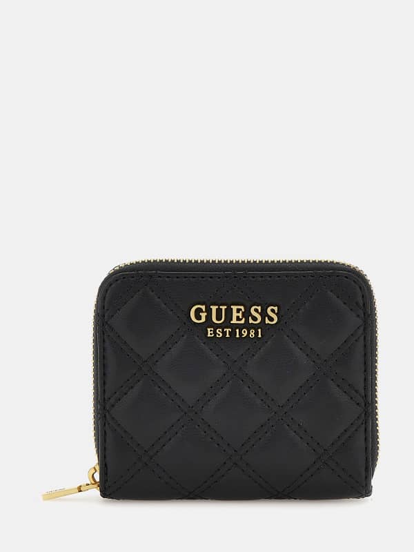 GUESS Mini Portefeuille Giully Capitonné