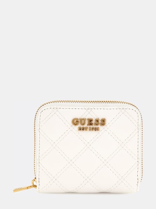 GUESS Mini Portefeuille Giully Capitonné