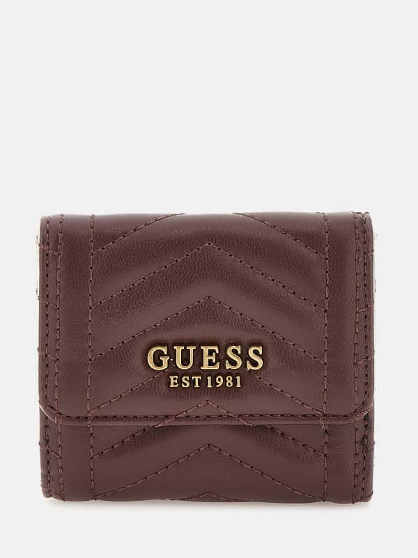 Guess Lovide Quilted Mini Wallet