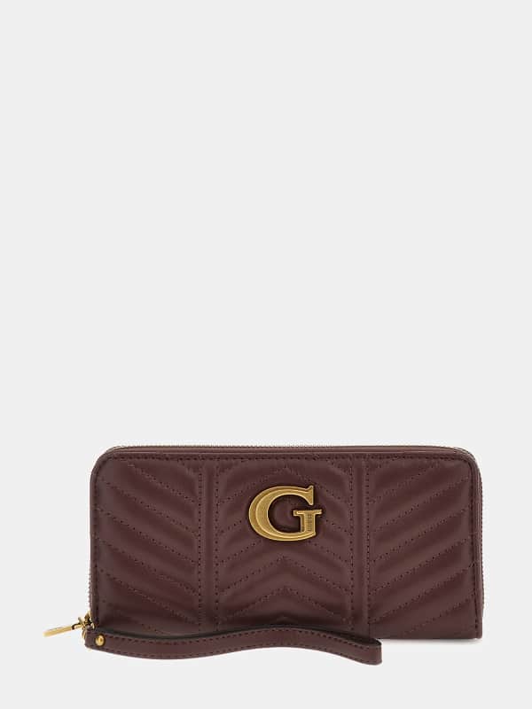 Guess Lovide Quilted Maxi Wallet