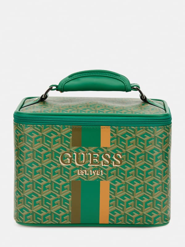 Guess Vikky G Cube Logo Vanity Case