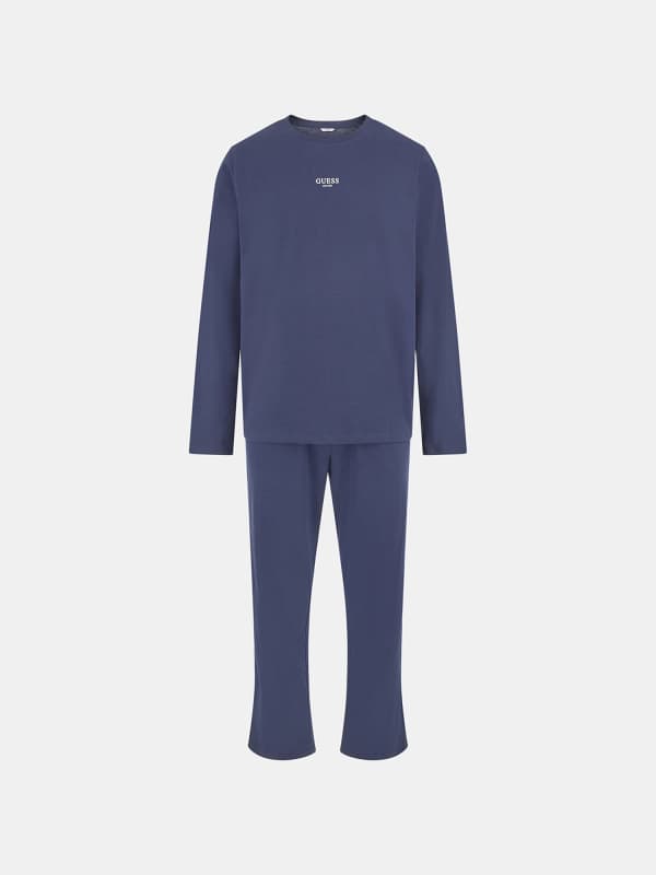 GUESS Ensemble Pyjama Bande Élastique À La Taille Avec Logo