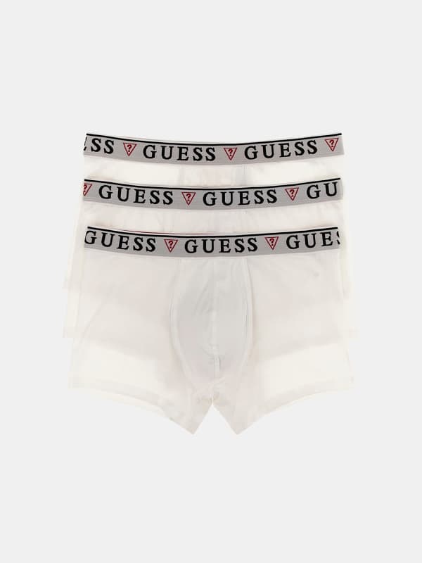 GUESS Ensemble 3 Boxers Avec Bande Logo