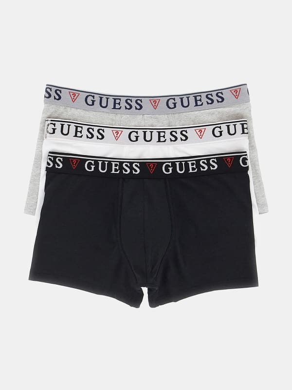 Guess 3 Pack Boxers With Logo