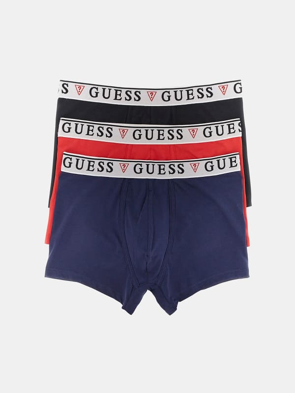 Guess 3 Pack Boxers With Logo