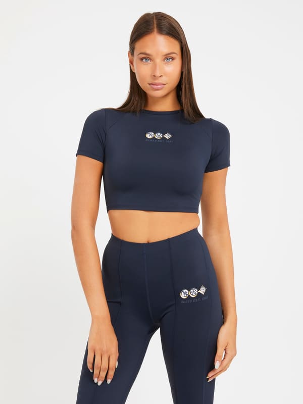 GUESS Top Mit Logo Vorn