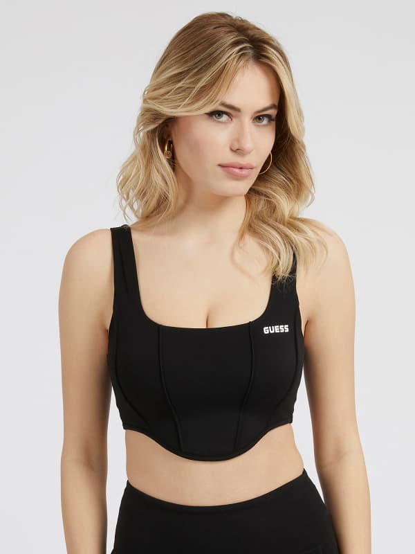 Guess Soft Touch Fabric Active Bra