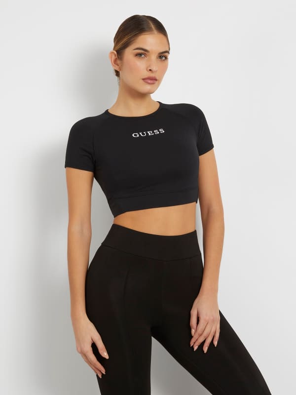 GUESS Top Active Con Logo Frontal