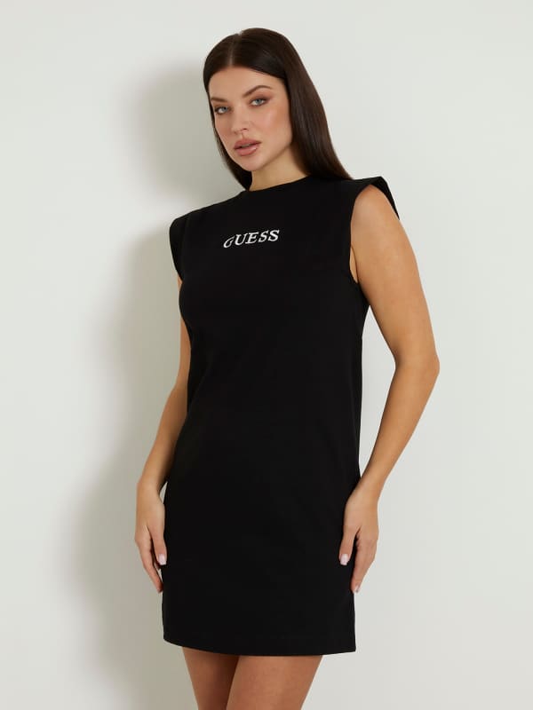 Guess Front Logo Mini Dress