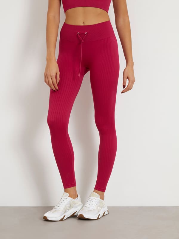 GUESS Leggings A Coste Senza Cuciture