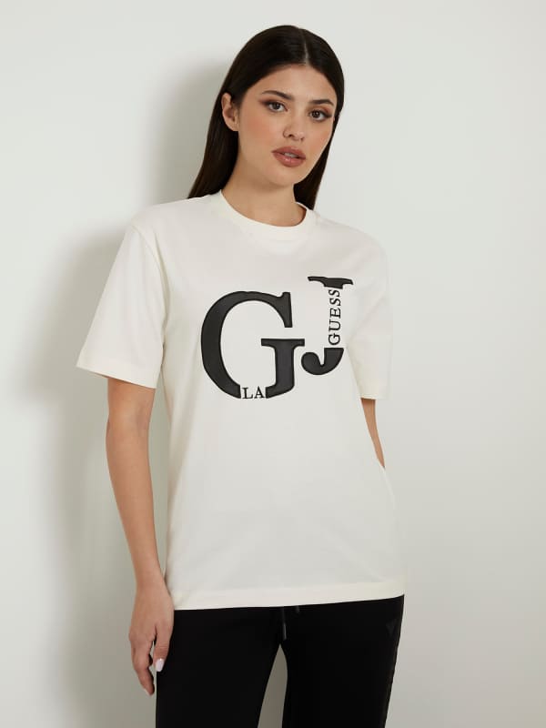 GUESS T-Shirt Mit Frontlogo