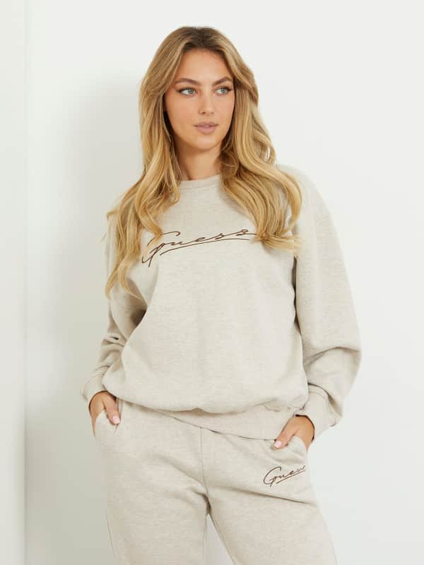 GUESS Sweatshirt Logostickerei