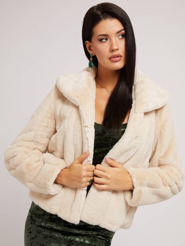 GUESS Chaqueta Peluche Sintético