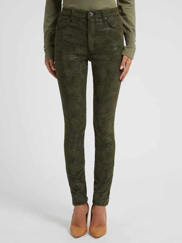 GUESS Pantalon Skinny Imprimé Camouflage