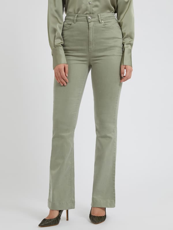 GUESS Pantalon Évasé Satin