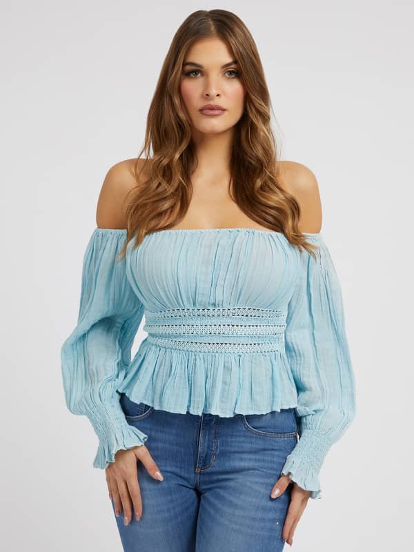 GUESS Top Spalle Scoperte