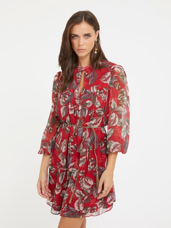 GUESS Kleid Allover-Print