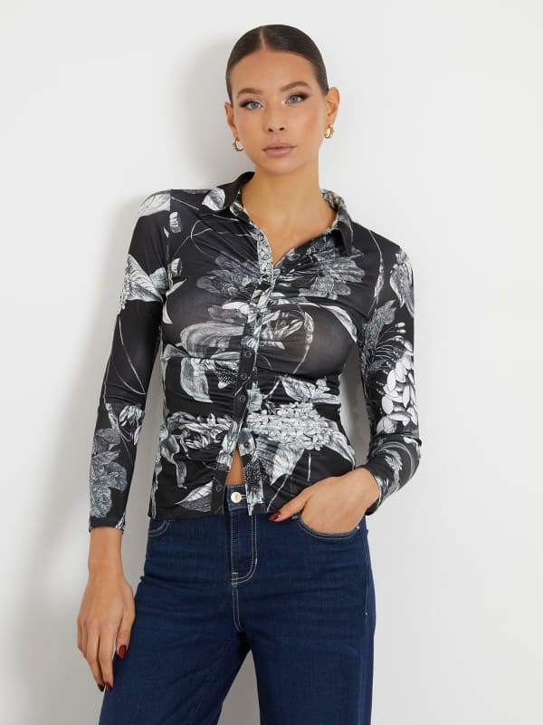 GUESS Top Estampado Integral