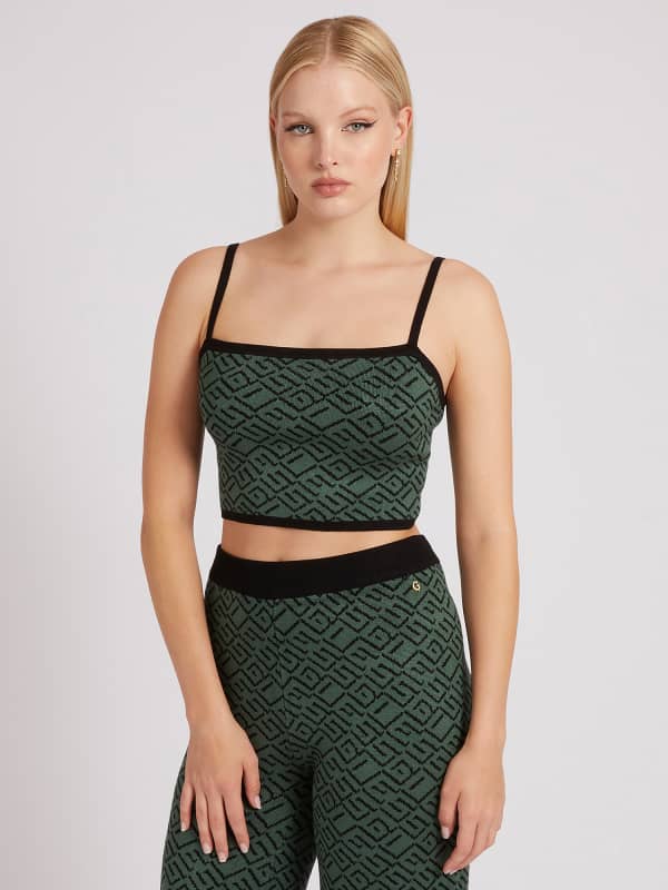 GUESS Jacquard-Stricktop